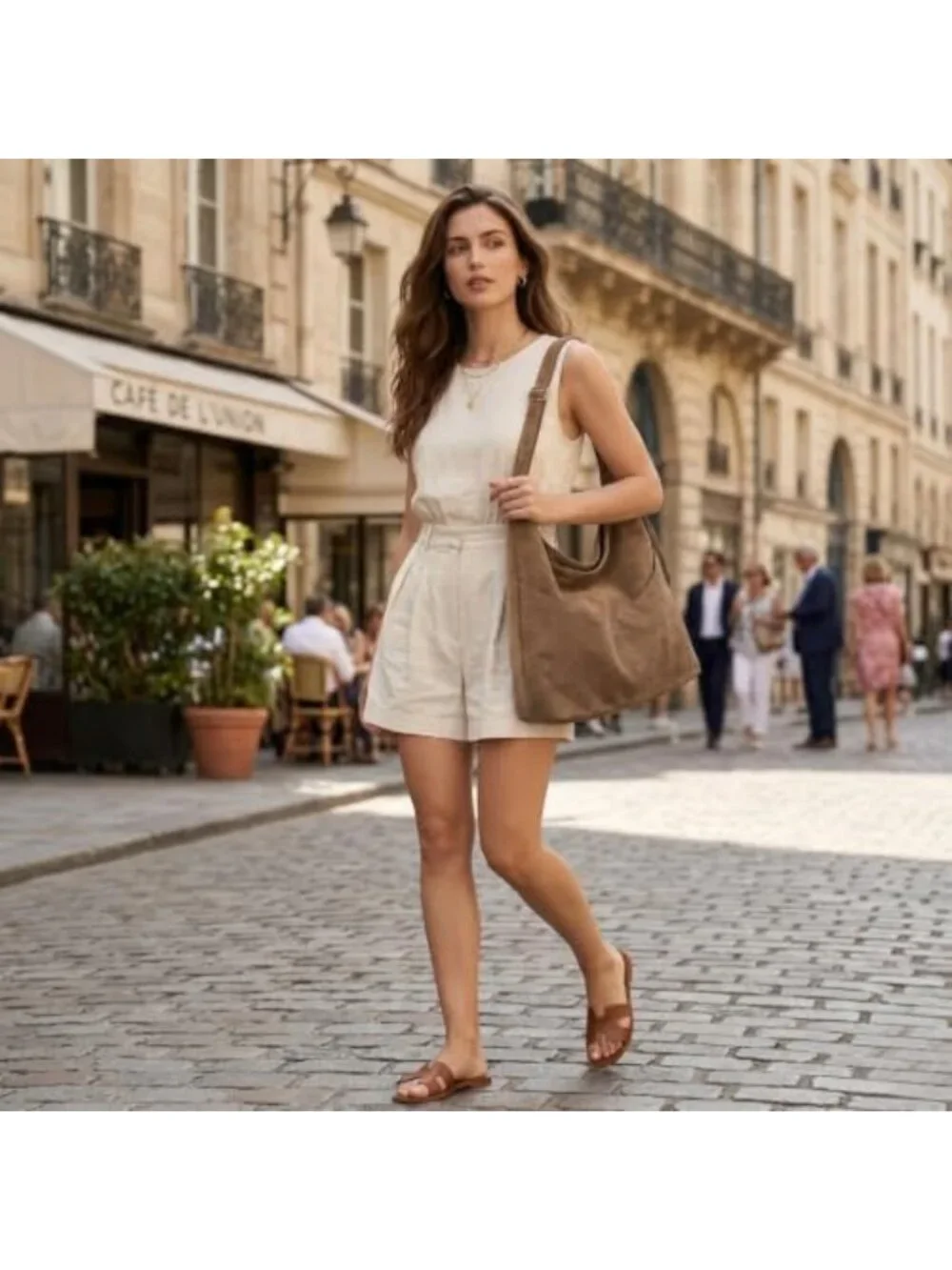 Large Slouchy Hobo Bag for Women | Stylish Shoulder Bag with Zipper Closure
